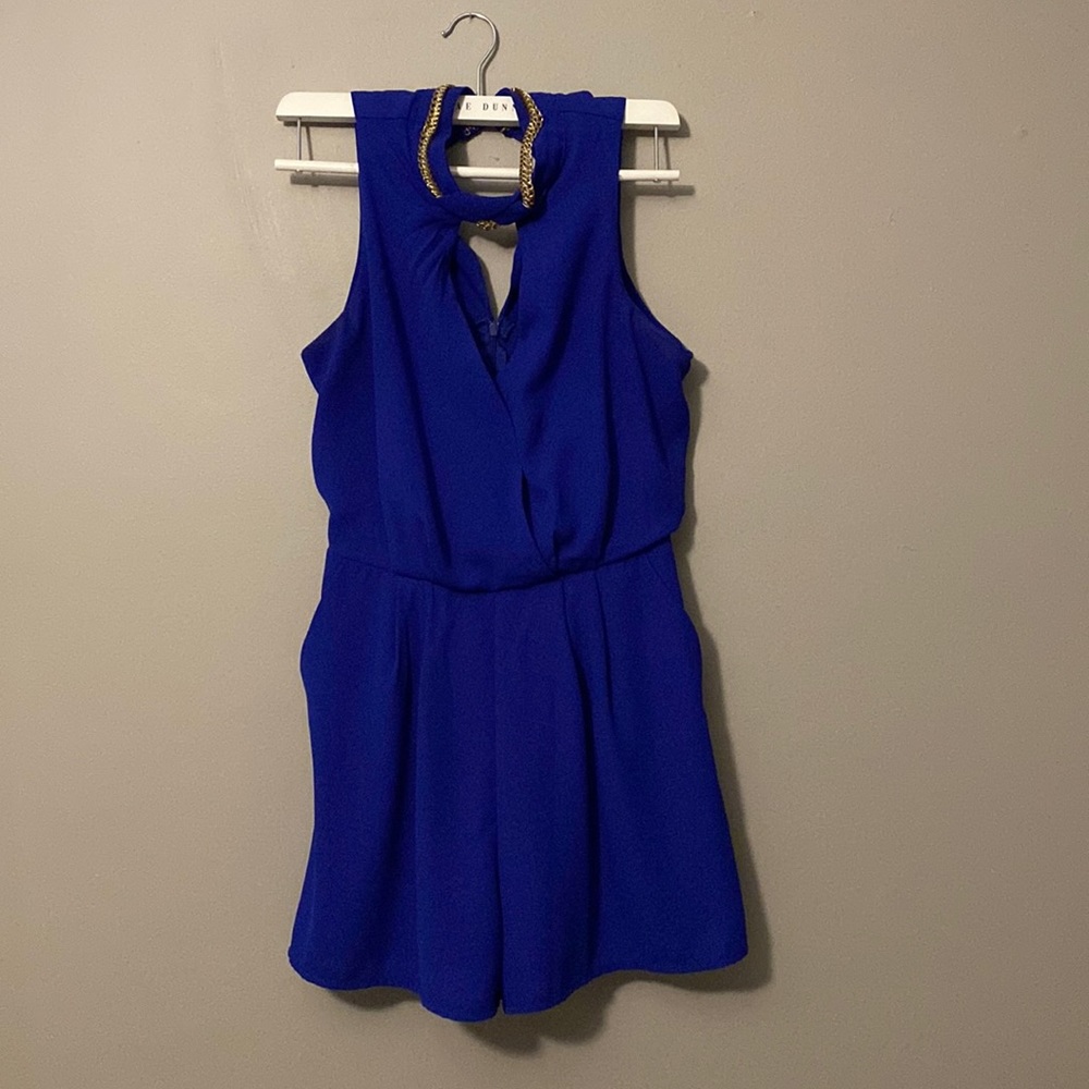 Dressy Navy blue romper